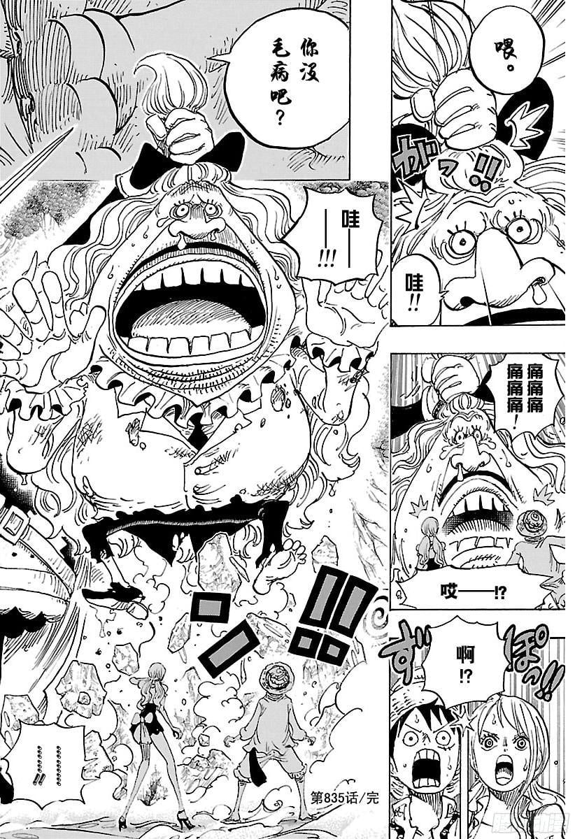 航海王 - 第835话 灵魂之国 - 第18张图