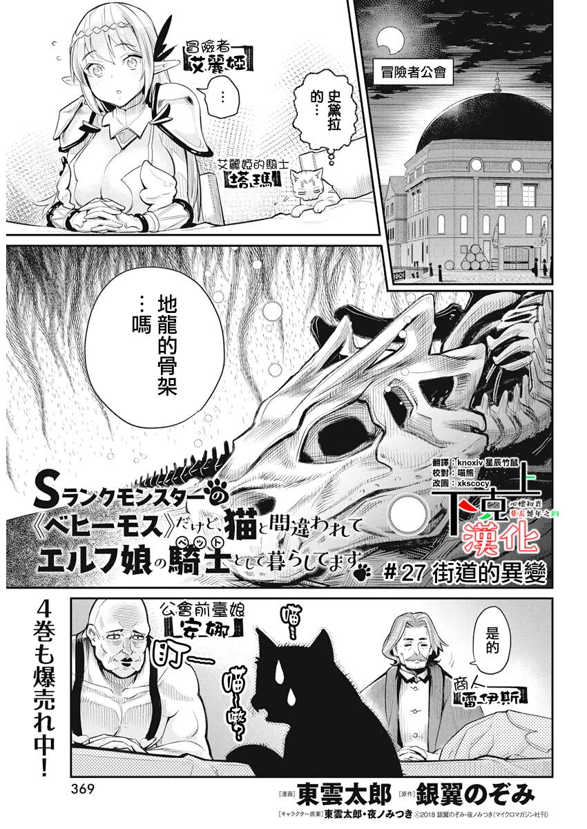 27话 重生的猫骑士与精灵娘的日常 包子漫画